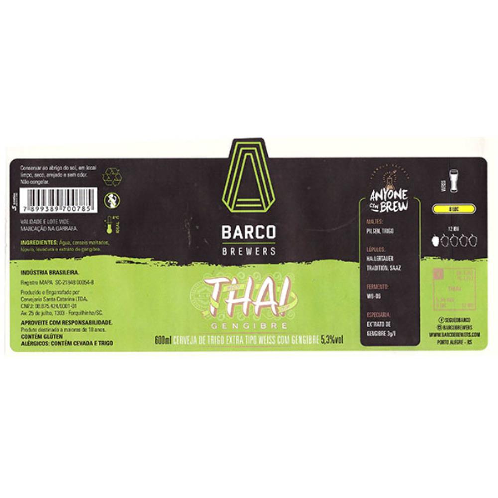Barco Brewers Thai