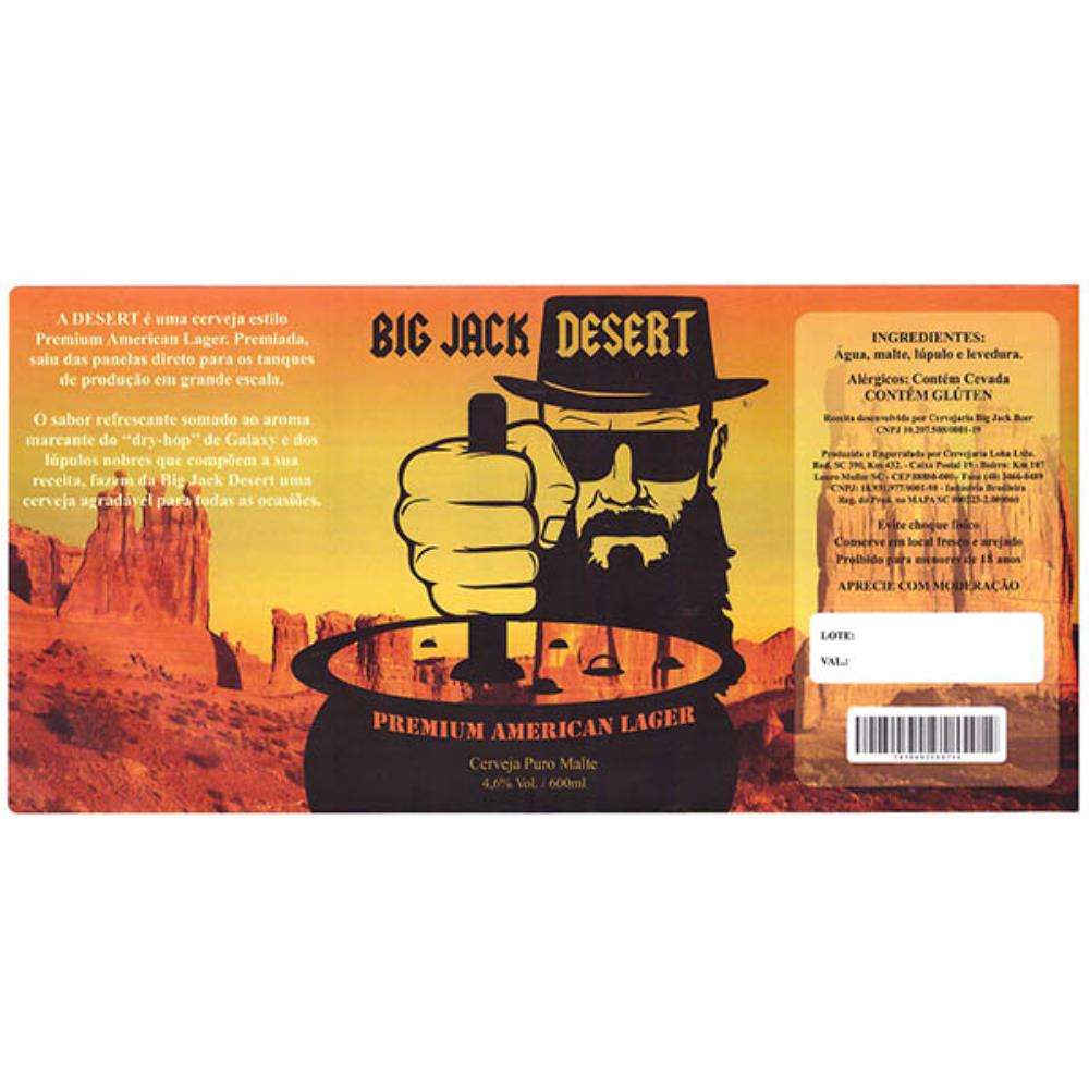 Lonh Big Jack Desert American Lager 600 ml