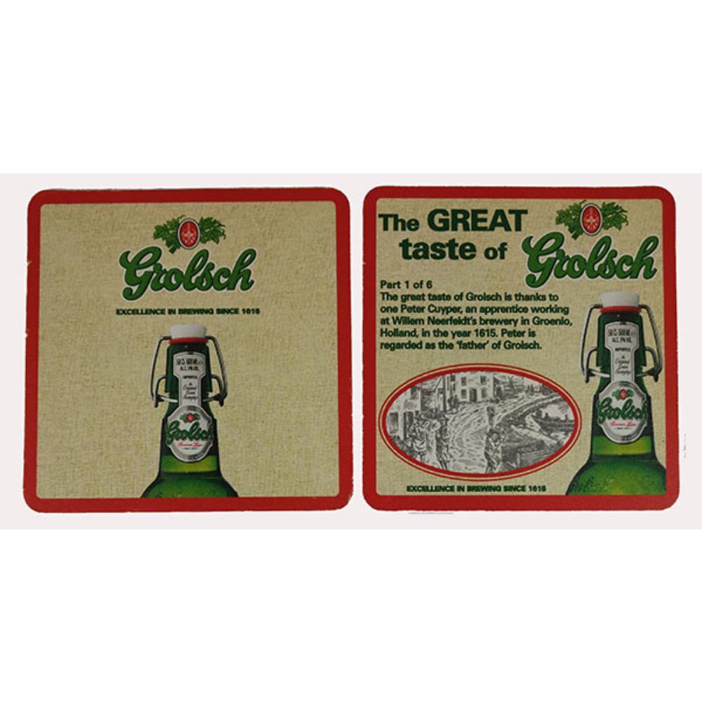 Holanda Grolsch excellence in brewing since 1615