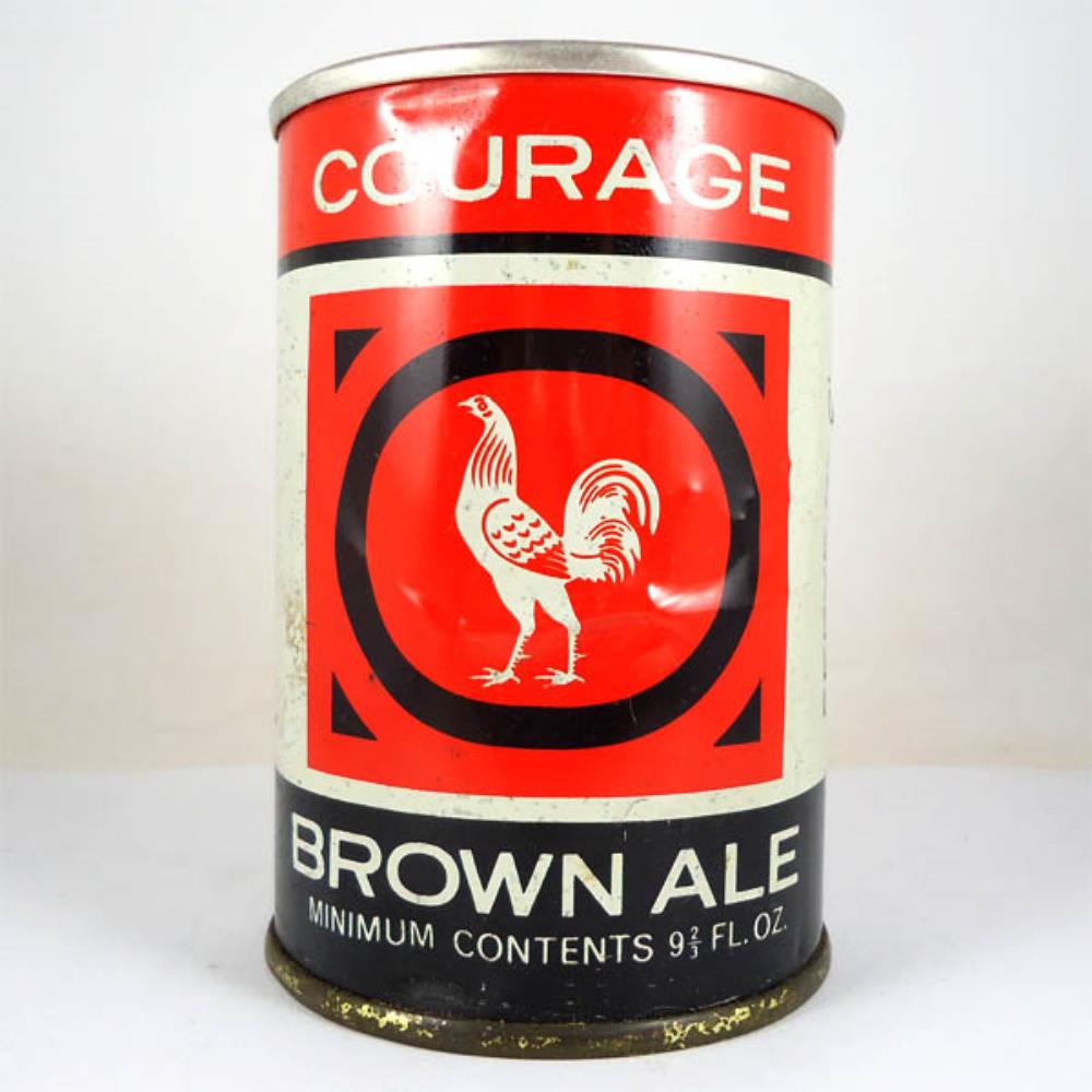 Lata de cerveja Inglaterra Courage Brown Ale 275ml