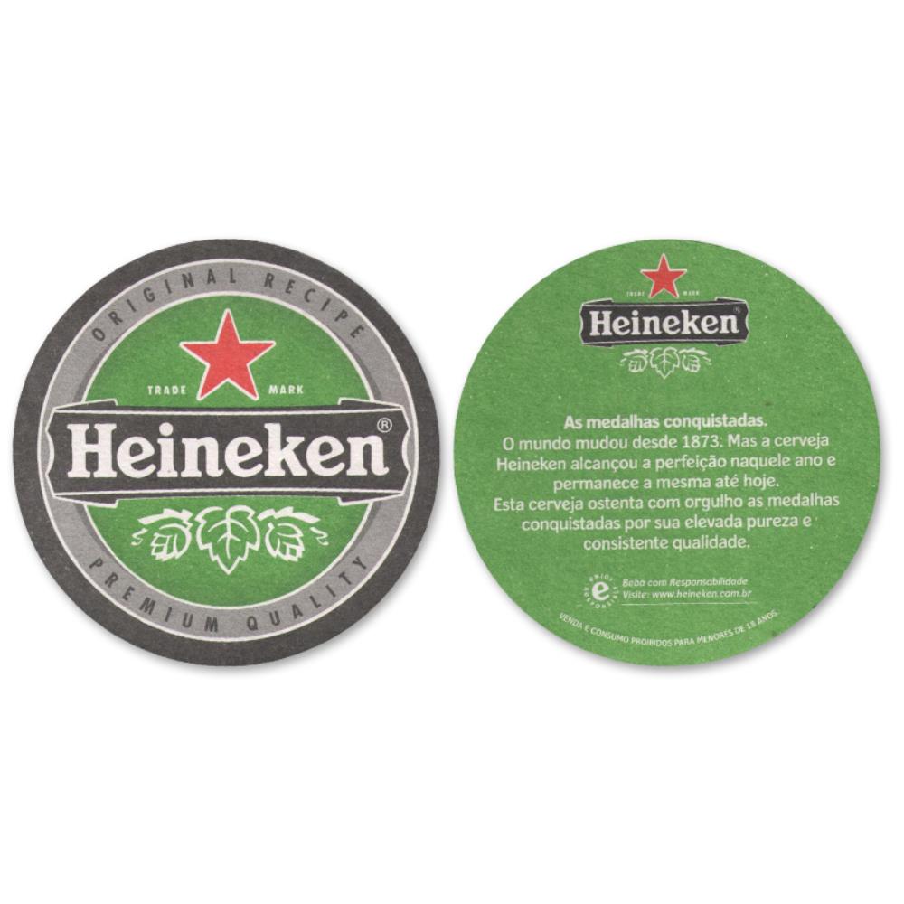Heineken (Pequena) - As medalhas conquistadas.