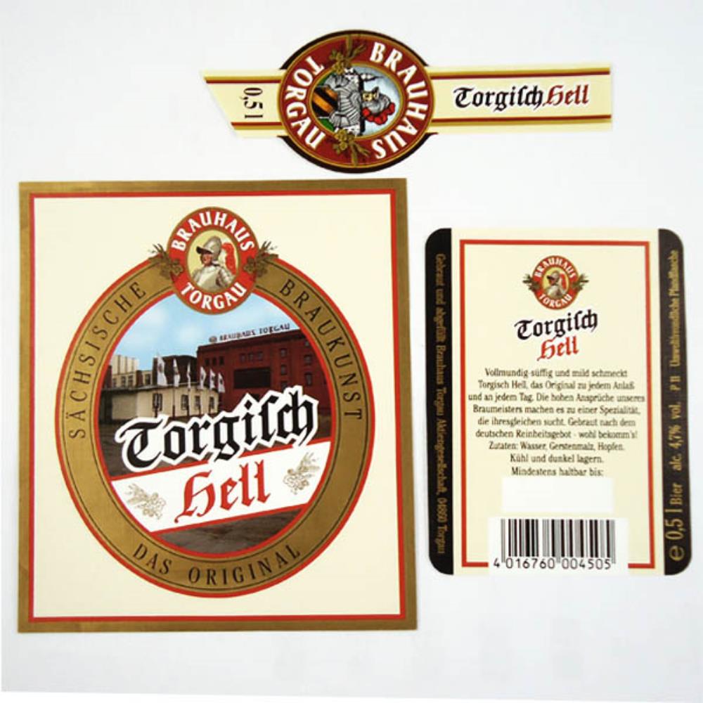 Rótulo de Cerveja Alemanha Torgau Torgilch Urtyp H