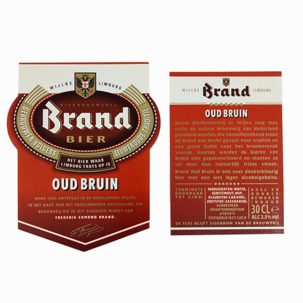 Rótulo de Cerveja Holanda Brand Oud Bruin