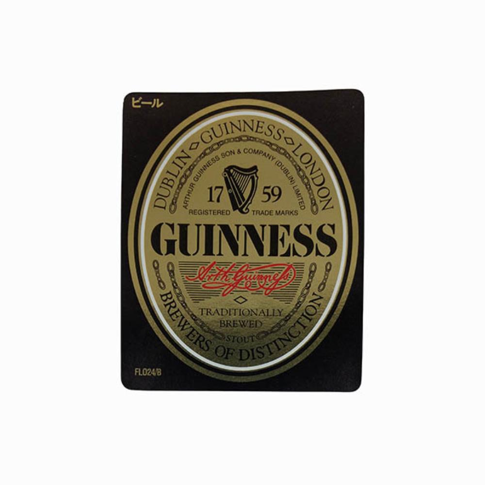 Rótulo De Cerveja Irlanda Guinness