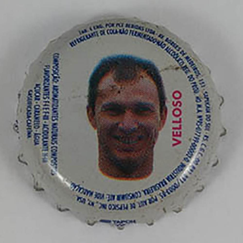 Tampinha Pepsi jogadores 1990 - Velloso