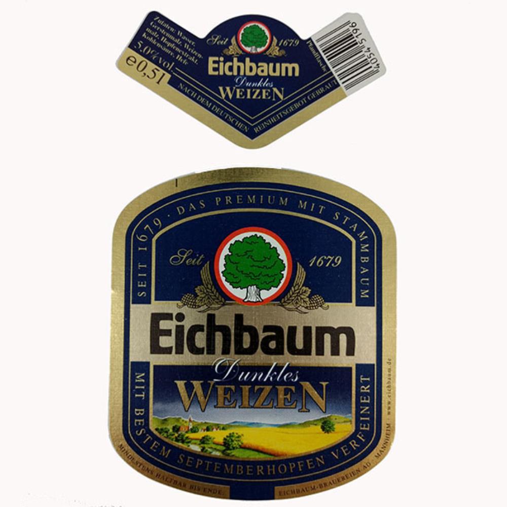 Rótulo de Cerveja Alemanha Eichbaum Weizen