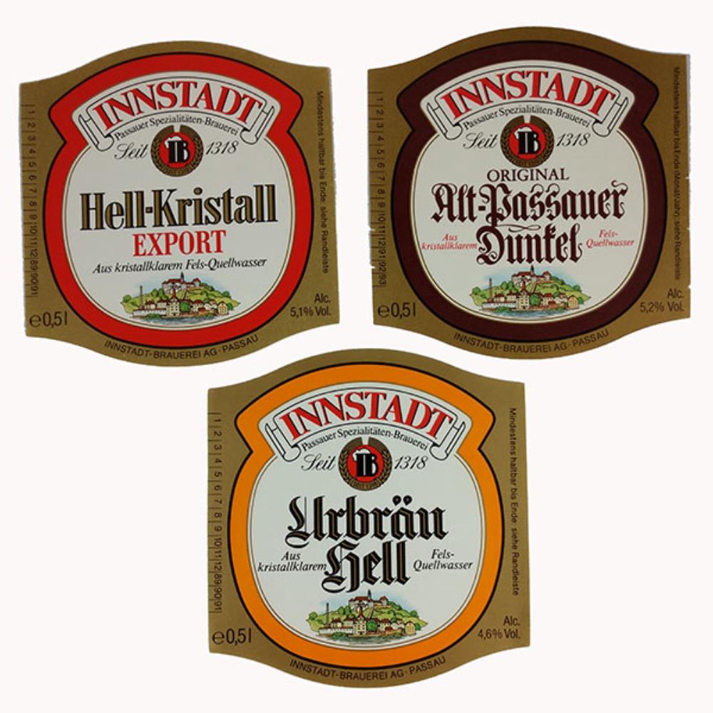 Rótulo de Cerveja Alemanha SET Innstadt