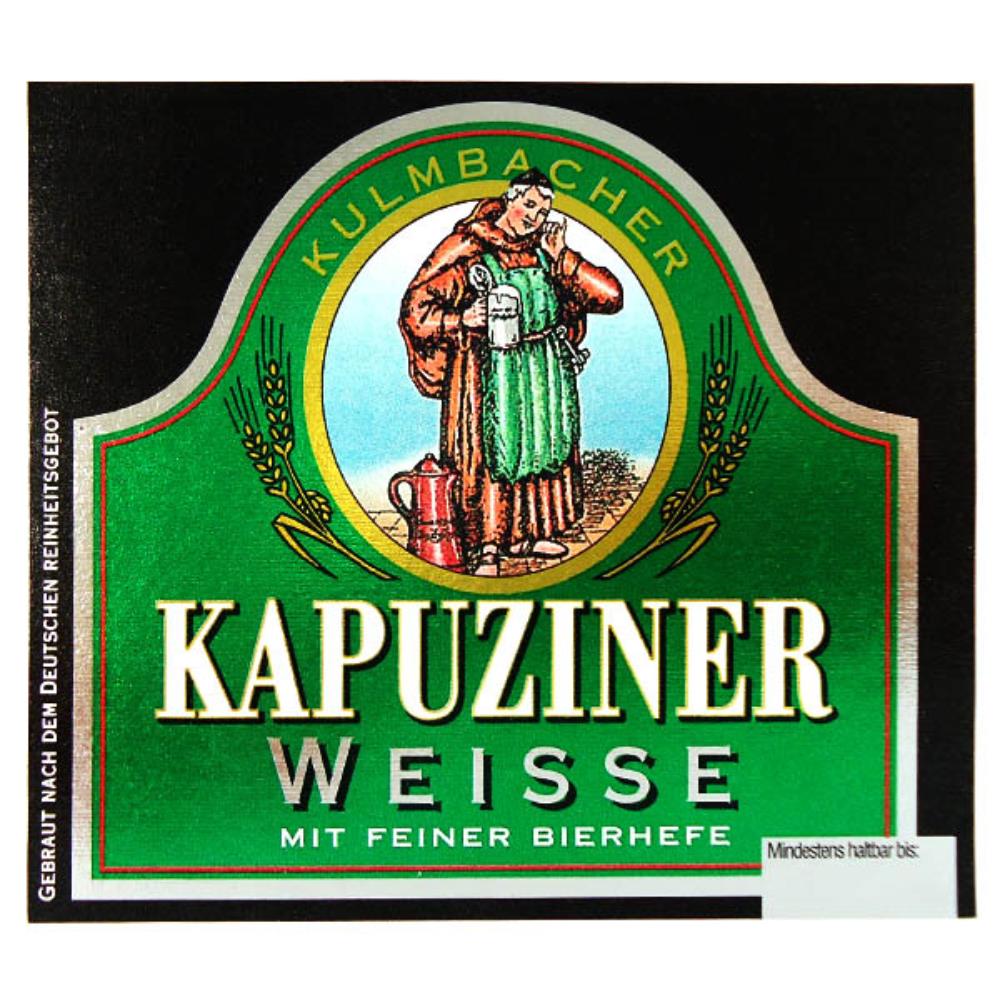 Rótulo de Cerveja Alemanha Kulmbacher Kapuziner We