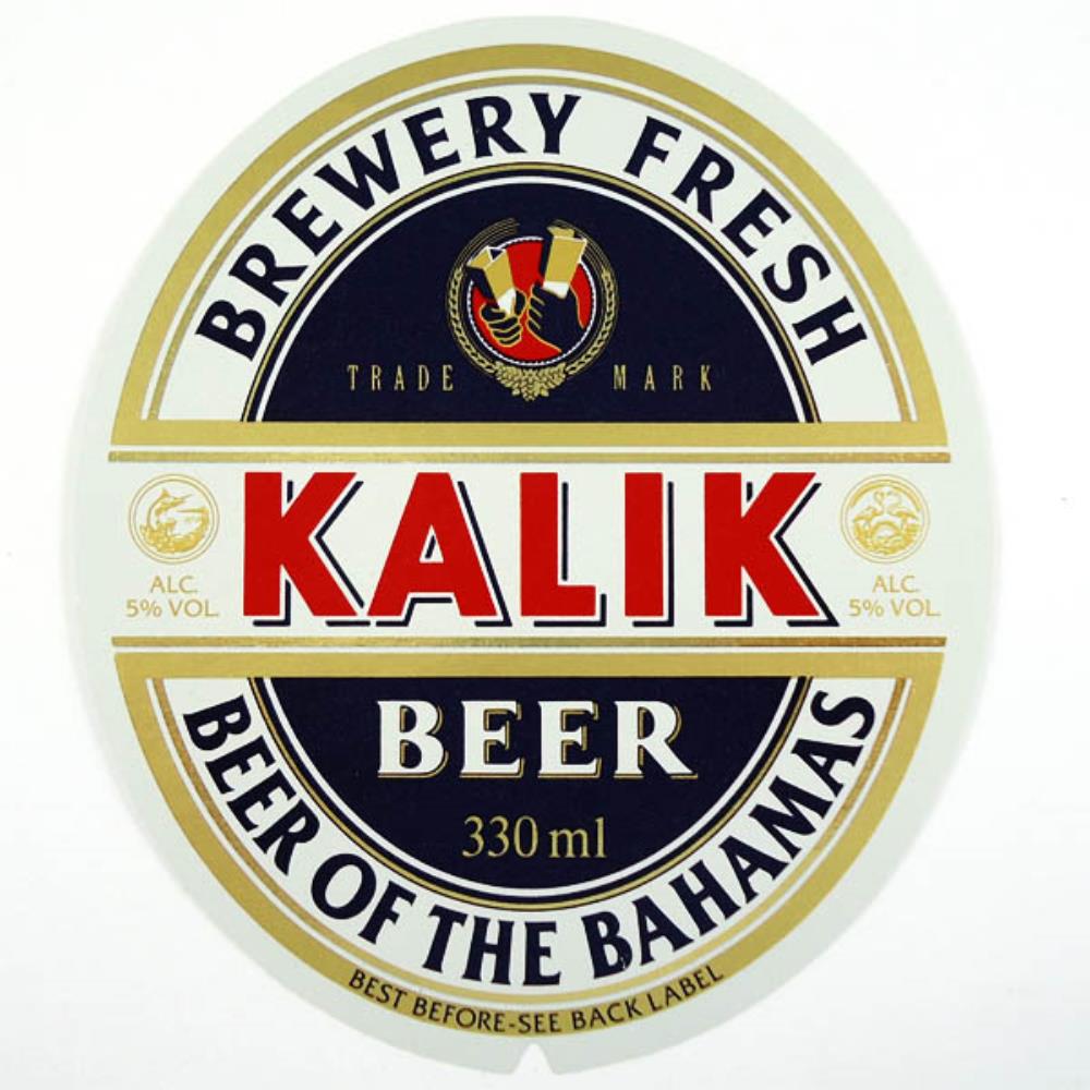 Rótulo De Cerveja Bahamas Kalik Beer