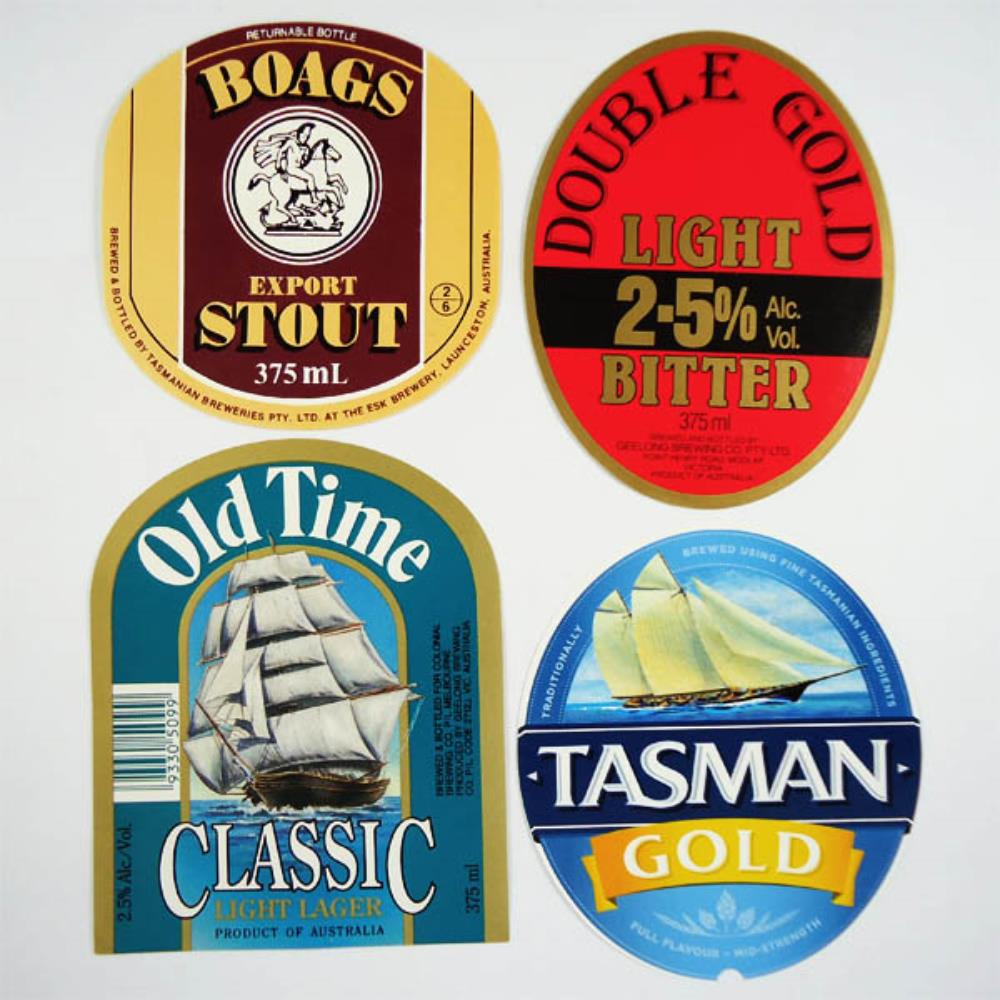 Rótulos De Cerveja Austrália Lote 17