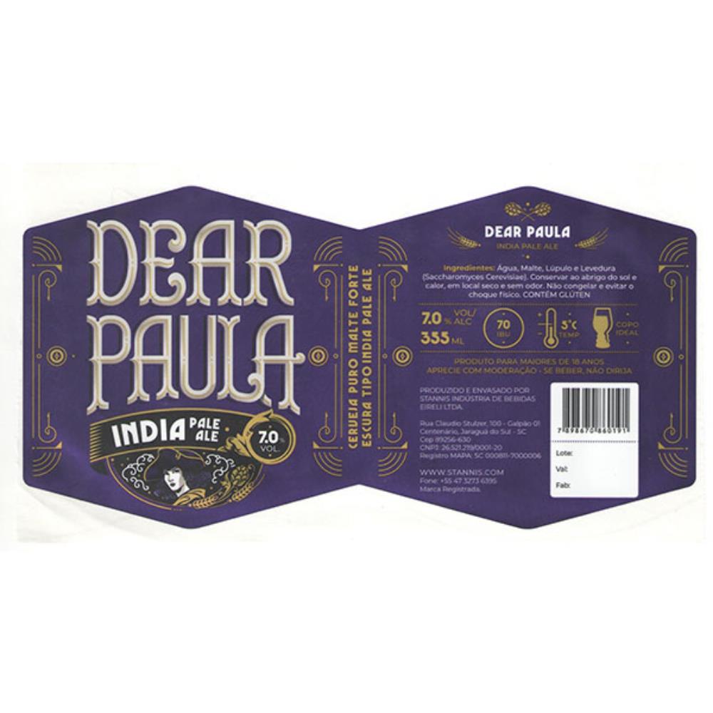 Stannis - Dear Paula - India Pale Ale 