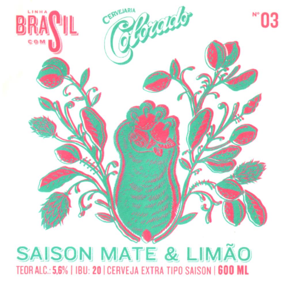 Colorado Brasil com S 03 Saison Mate & Limão