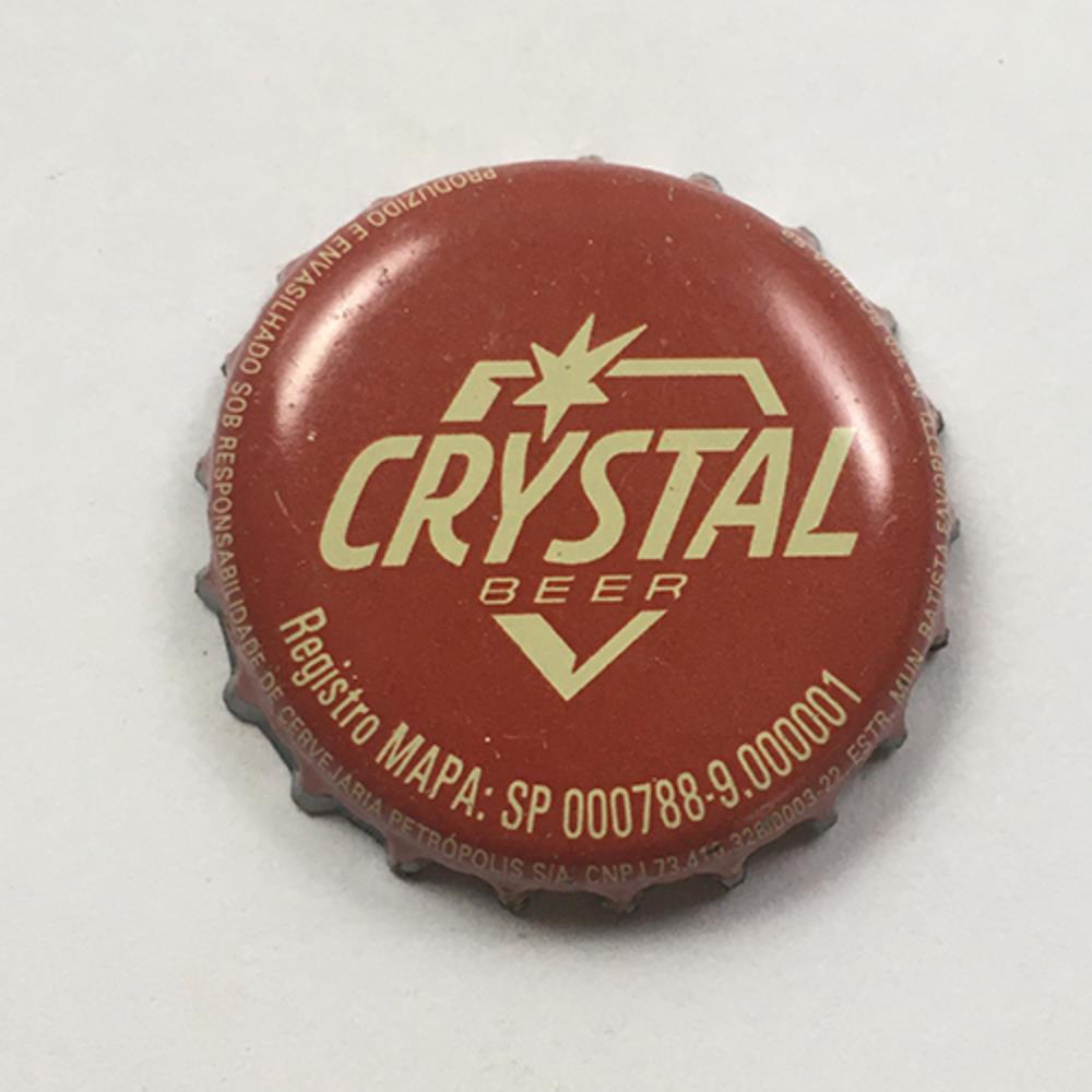Crystal Beer Registro Mapa Vermelha Claro
