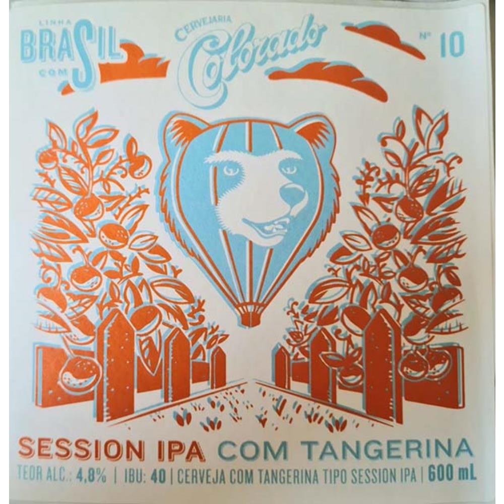 Colorado Brasil com S 10 Session IPA com tangerina