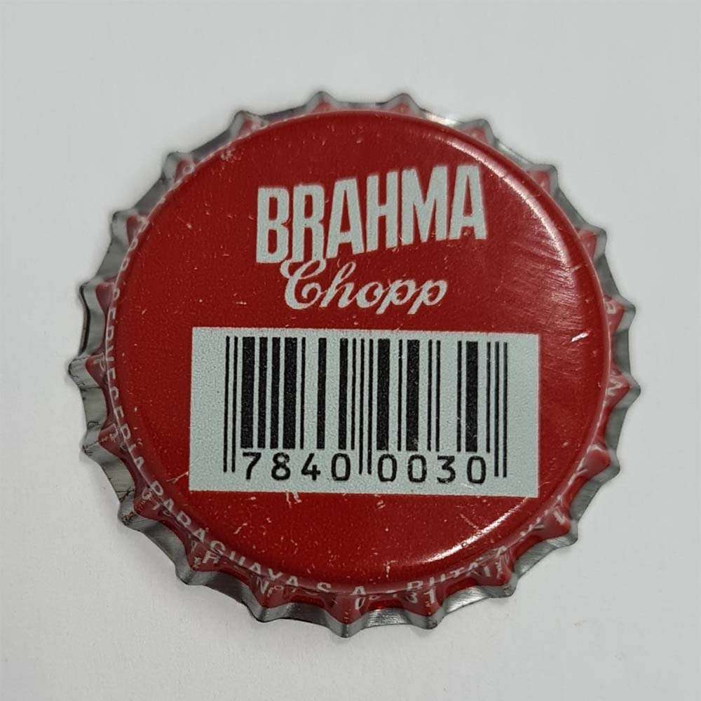 Brahma Chopp com o Código de barras