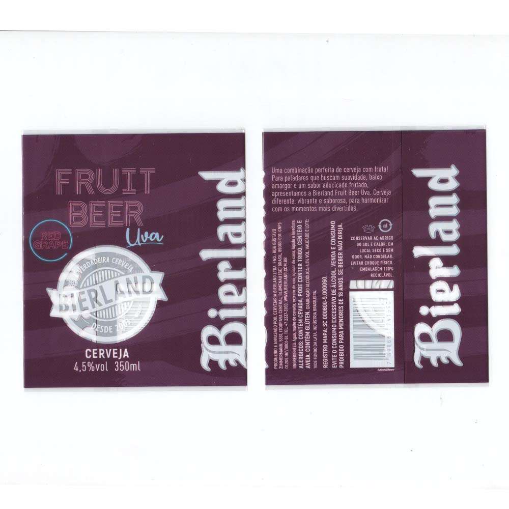 Bierland - Fruit Beer Uva 