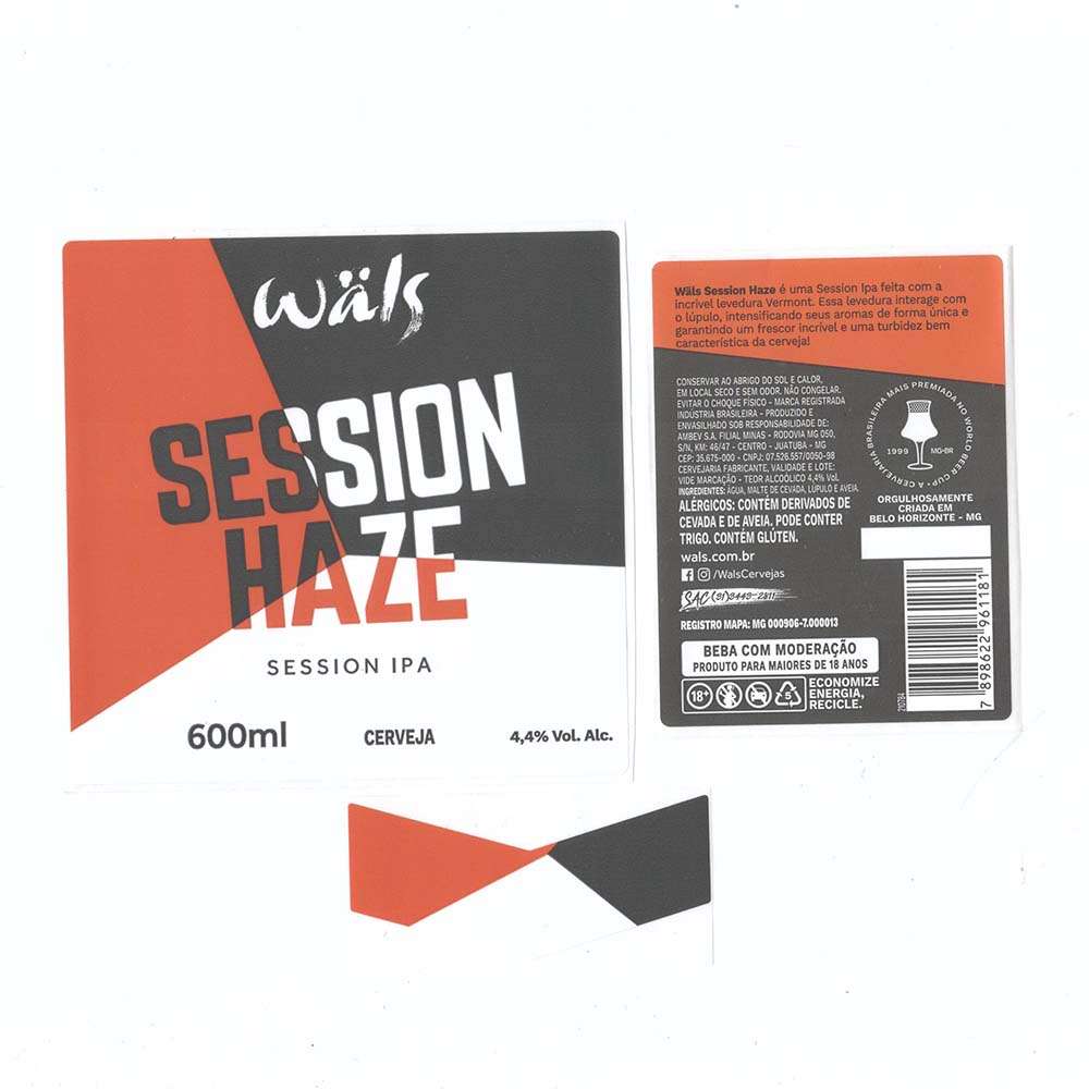 Wals Session Haze 600ml
