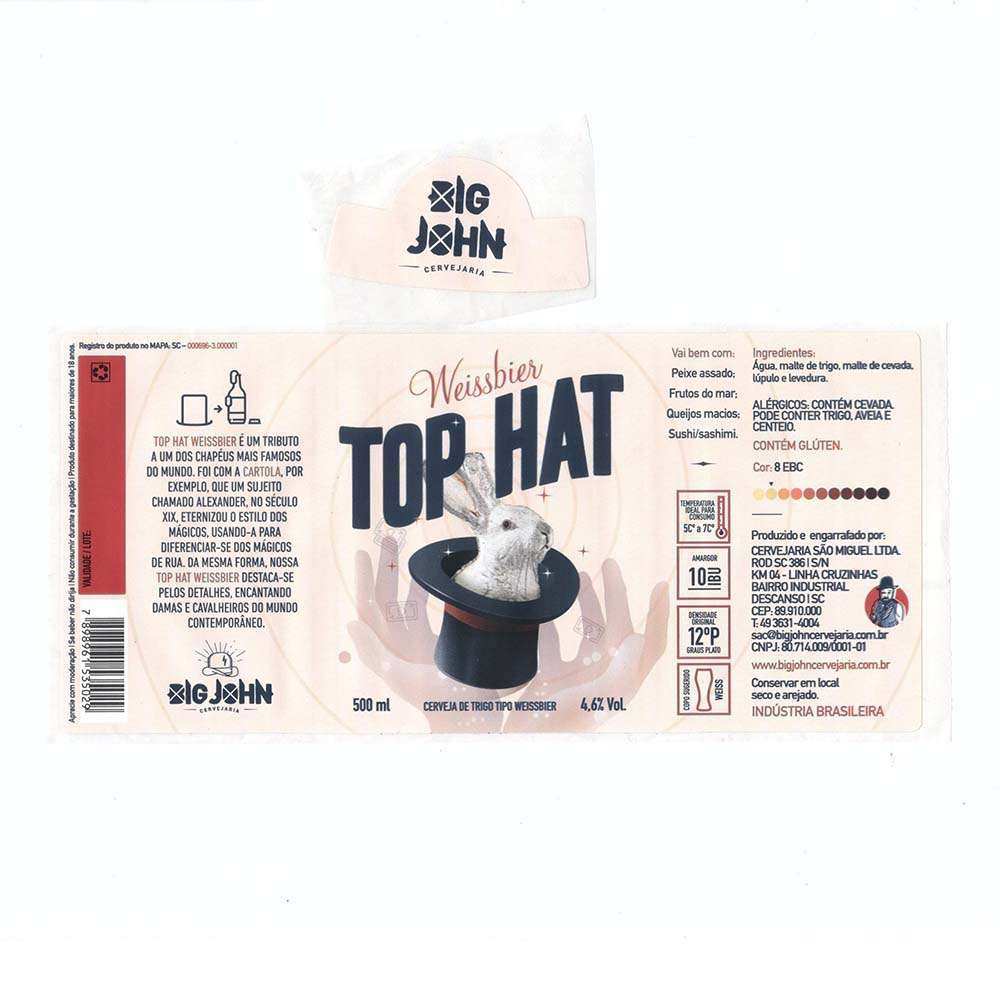 Big John Weissbier Top Hat