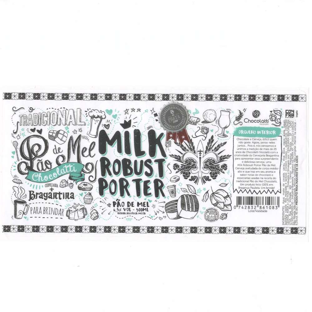 Cervejaria Bragantina - Milk Robust Porter 
