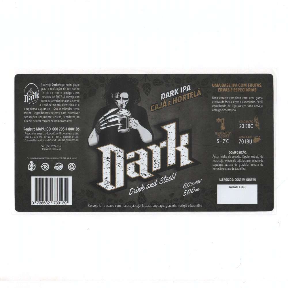 Dark Drink and steel