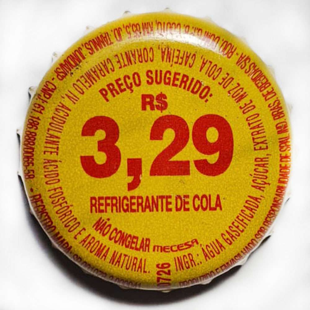 Refrigerante de Cola - Preço Sugerido 3,29