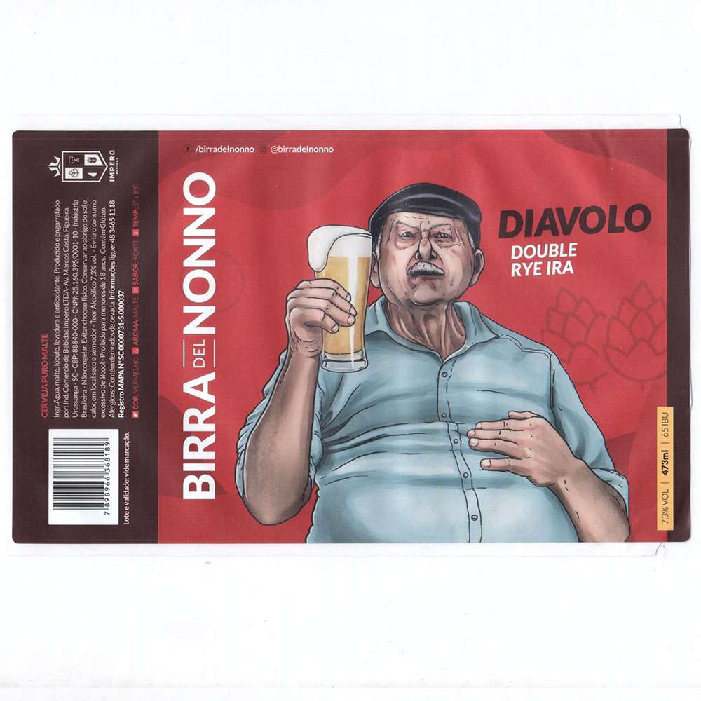 Birra Del Nonno - Diavolo Double Rye Ira