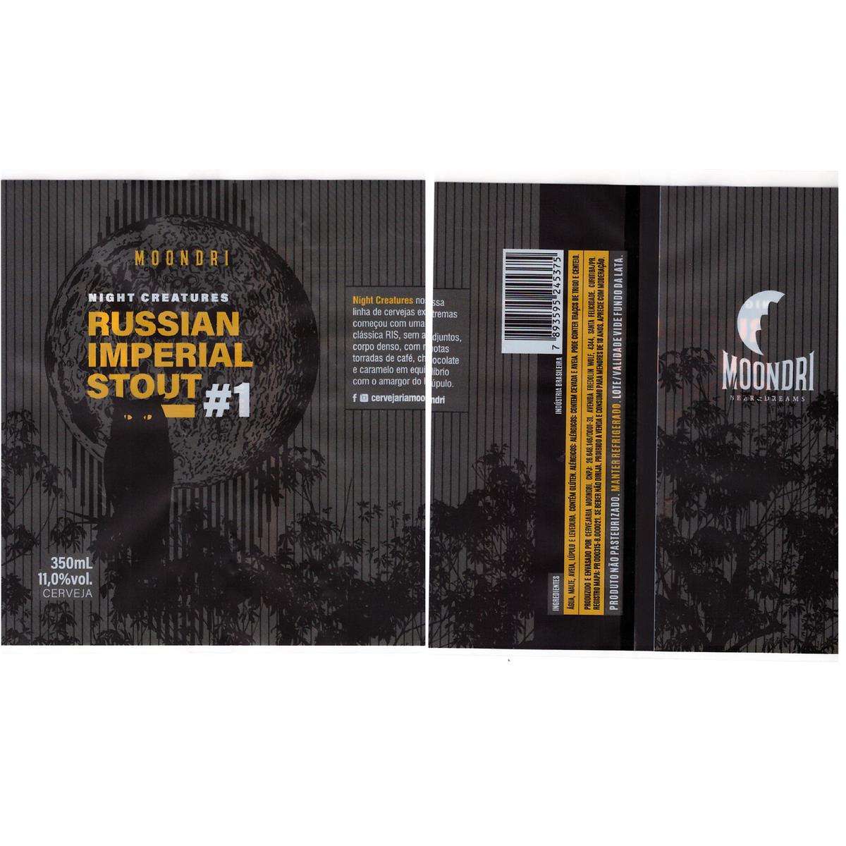 MOONDRI Russian Imperial Stout  #1 350 ml 
