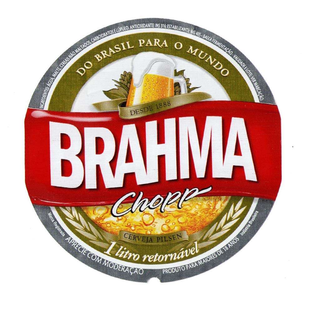 Brahma Do Brasil para o Mundo - 1 Litro Retornável