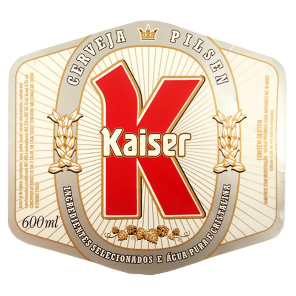 Kaiser Cerveja Pilsen 600 ml 2007
