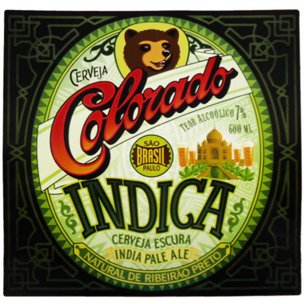 Colorado Indica Cerveja Escura India Pale Ale 600m