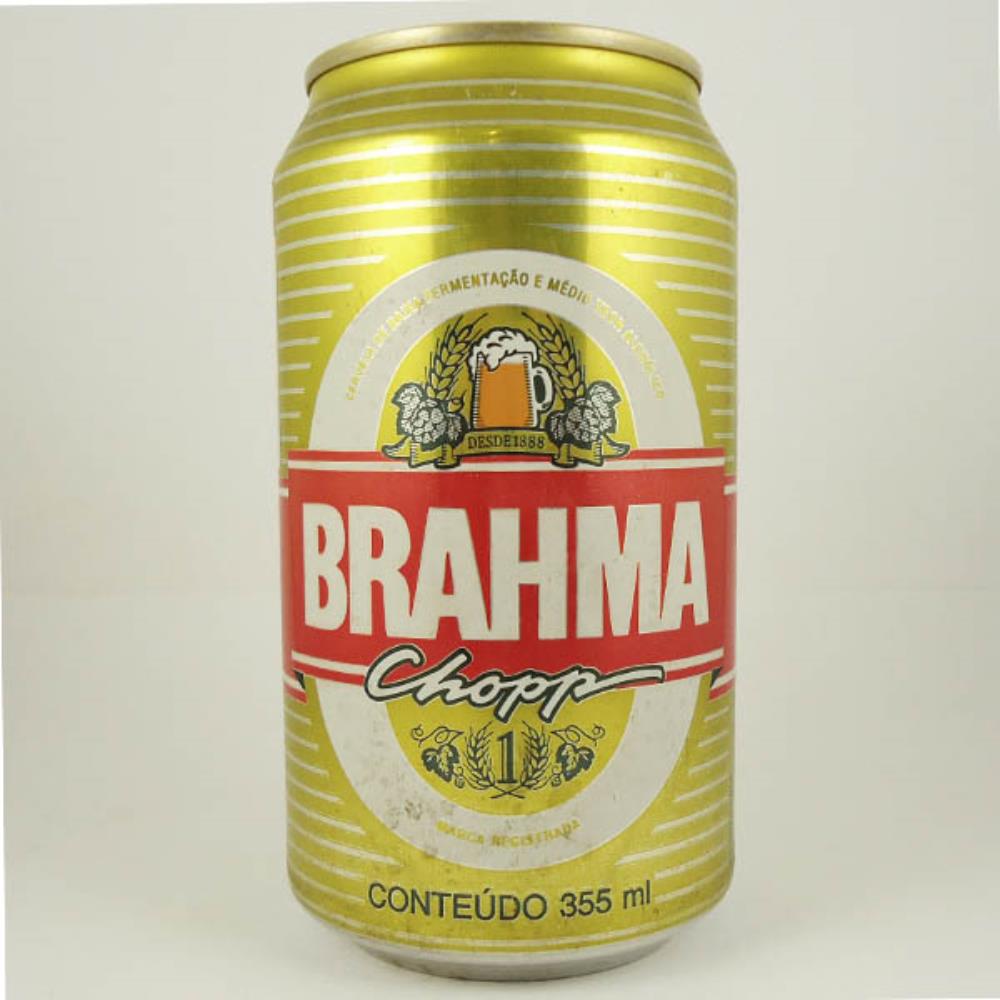 Brahma Chopp 1997 Produzida nos EUA (Lata Vazia)