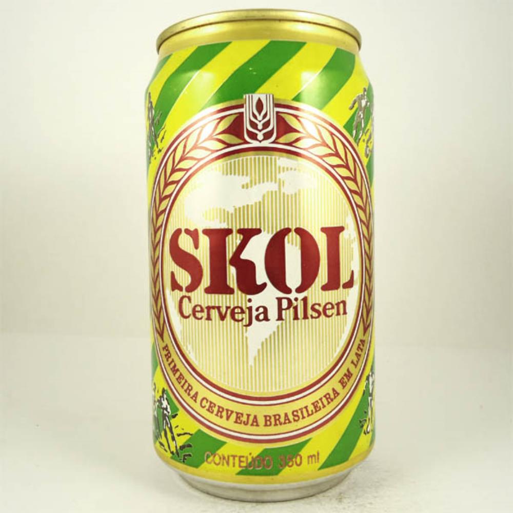 Skol Primeira Cerveja Brasileira em Lata 1994 - Fu